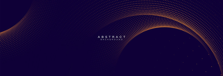 dark abstract background with flowing curve vector image