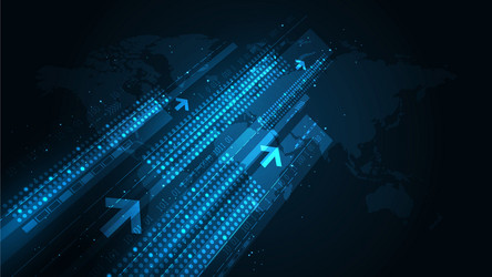 transferring a vast amount digital data vector image