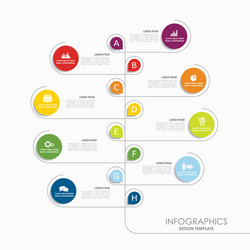 Workflow Diagram Template vector image