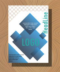 abstract layout background set for art template vector image