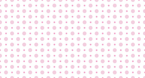 seamless polka dot pattern repeating texture vector image