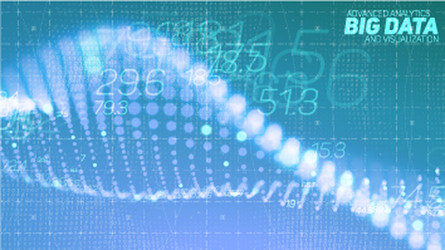 Data Particle Waveform vector image