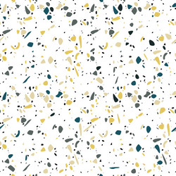 Terrazzo flooring seamless pattern Royalty Free Vector Image