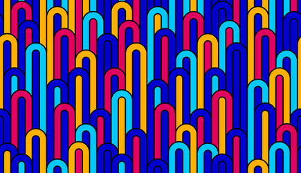 Linear seamless background with twisted lines vector