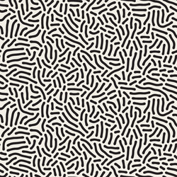 Retro Jumble Lines Pattern vector image