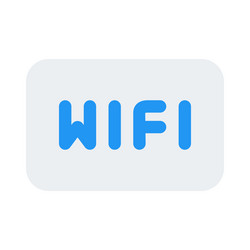 wi-fi connections for high-speed internet browsing vector image