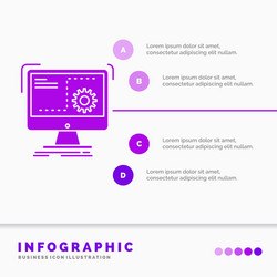 command computer function process progress vector image