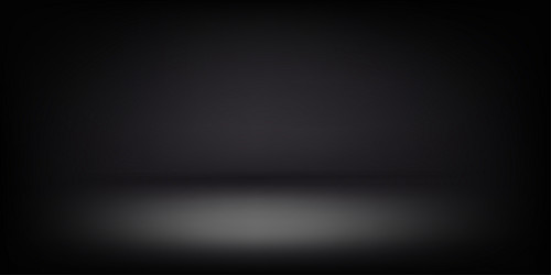 abstract illuminated empty dark stage design vector image