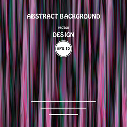 Color glitch abstract background vector