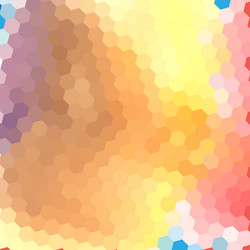 bright abstract pattern polygons vector image