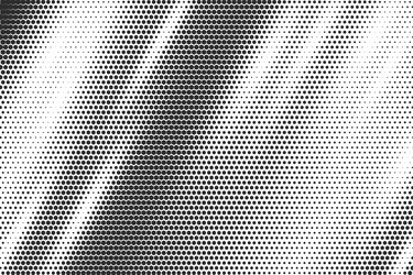 Halftone Hexagon Abstract Background vector image
