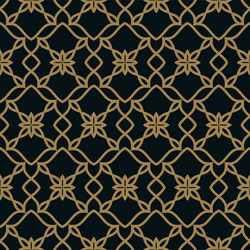 seamless pattern of intersecting thin gold lines vector