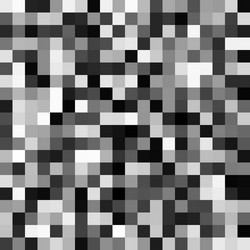 abstract grayscale pixels noise mosaic pattern vector