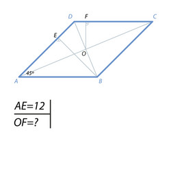 task of finding the distance from center vector image