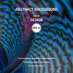 Color glitch abstract background vector