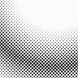 retro abstract halftone circle pattern background vector