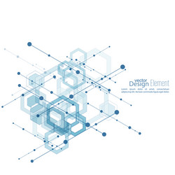 Complex Connection Network vector image