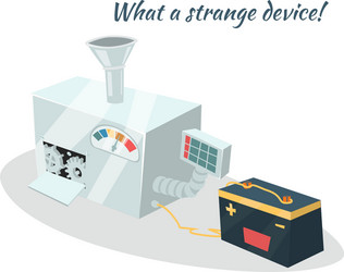 machine or device element for concepts on business vector image