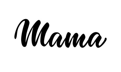 Hand drawn volumetric lettering happy mothers day Vector Image
