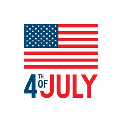 usa independence day 4th july Vector Image