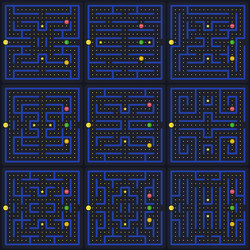 arcade game level set vector