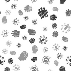set users group target and check mark project vector image