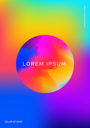 Abstract Gradient Shape Background vector image