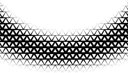 background with gradient triangle shaped cells vector image