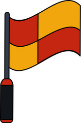 Checkered Flag Yellow and Red Vector Images (over 380)