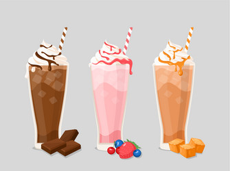 Milkshake Royalty Free Vector Image - VectorStock