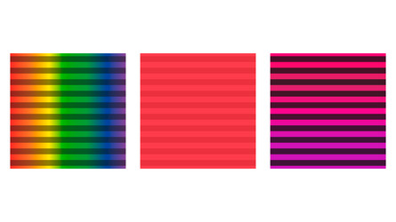 set of hozizontal stripe background geometric vector image