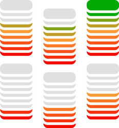 loader preloader progress bar element vector image