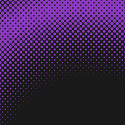 Halftone circle pattern background design vector