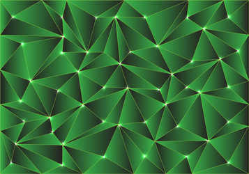 Glossy Polygon Pattern vector image