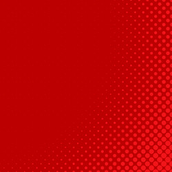 red retro halftone dot pattern background design vector