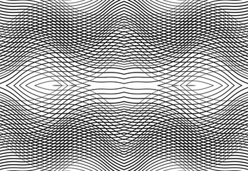 repeatable and tileable grid mesh zig-zag vector image