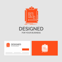 business logo template for algorithm process vector image