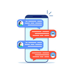 chatbot robot concept vector image