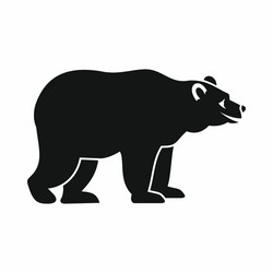Bear icon Royalty Free Vector Image - VectorStock