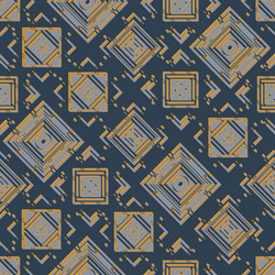 abstract geometric pattern with squares vector image