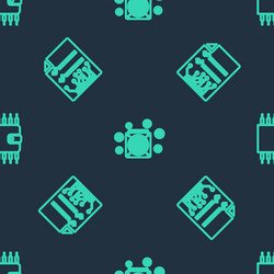 set line asic miner smart contract vector image