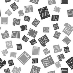 set personal document delete file vector image