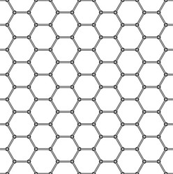 Abstract hexagonal pattern vector