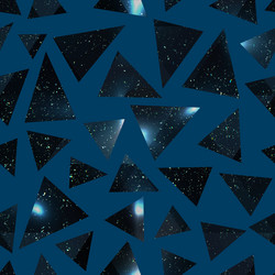 abstract triangle pattern with grunge effect vector image