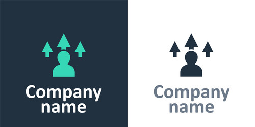 logotype web design and front end development icon vector image
