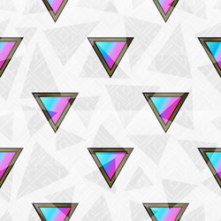 Abstract Triangle Pattern vector image