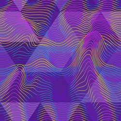Abstract Wave Pattern vector image