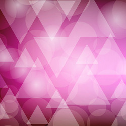 abstract geometric background with triangles vector image