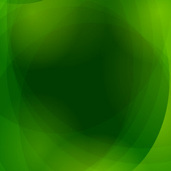Abstract Green Wave Pattern vector image