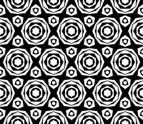 Cute seamless unusual abstract pattern vector